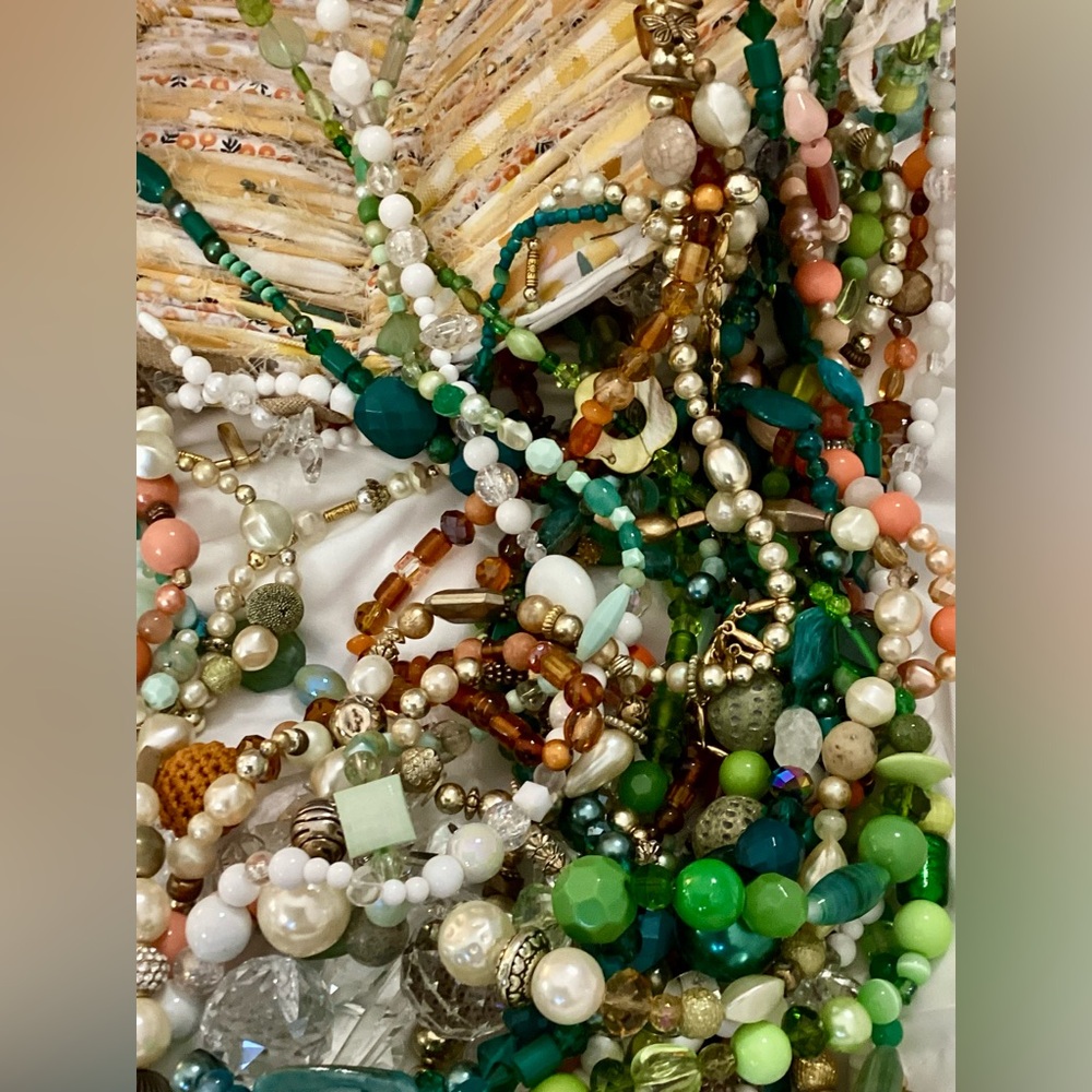 Handmade Spring & Sunshine Porch Lampshade Chandelier PLEASE SEE VIDEO - Picture 11 of 13